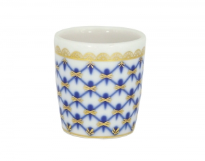Lomonosov Imperial Porcelain Wine Vodka Shot Glass Slavic Cobalt Net Lomonosov Imperial Porcelain Wine Vodka Shot Glass Slavic Cobalt Net