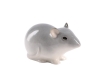 Baby Mouse Gray Lomonosov Porcelain Figurine