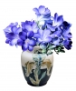 Flower Vase Magic Iris Lomonosov Imperial Porcelain