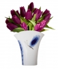 Flower Vase Morning Flower Blue Butterfly Lomonosov Porcelain