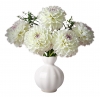 Flower Vase Tulip Snow White Lomonosov Imperial Porcelain