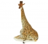 Giraffe Figurine with Long Neck Lomonosov Imperial Porcelain