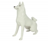 Husky Dog Lomonosov Porcelain Figurine