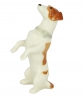Jack Russell Terrier Dog Lomonosov Porcelain Figurine