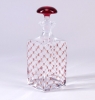 Lomonosov Imperial Glass Cognac Decanter Red Net 33.8 oz/1000ml