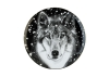 Lomonosov Porcelain Decorative Wall Plate Totem Animal Wolf 11.8 in 300 mm