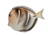Lomonosov Porcelain Figurine Mola Fish Brown