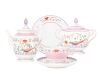 Lomonosov Porcelain Tea Set Alexandria Pheasants 6 persons 20 items