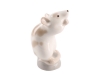 Mouse on Stand Beige Lomonosov Porcelain Figurine
