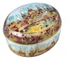 Lomonosov Imperial Porcelain Treasure Jewellery Oval Box CGolden Spring