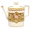 Lomonosov Imperial Porcelain Tea Pot Jade Background 20.3 fl.oz/600 ml