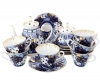 Lomonosov Imperial Porcelain Tea Set Church Bells 6/15