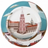 Decorative Wall Plate Nevsky av. St.Petersburg 10.4"/265 mm Lomonosov Imperial Porcelain