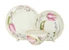 Lomonosov Imperial Porcelain Tea Set Tulip Pink Tulips 8.45 oz/250 ml