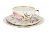 Lomonosov Imperial Porcelain Tea Set Tulip Pink Tulips 8.45 oz/250 ml