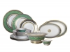 Porcelain Dinner Set Golden 52 24-piece