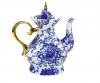 Lomonosov Imperial Porcelain Singing Garden 7-Cup Teapot 37.2 oz/1100 ml