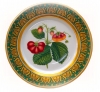 Decorative Wall Plate Strawberries 10.4"/265 mm Lomonosov Porcelain