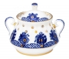 Lomonosov Imperial Porcelain Sugar Bowl Basket 10 oz/300 ml