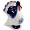 Lomonosov Imperial Porcelain Salt Pepper Shaker Cobalt Turkey