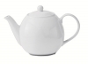 Lomonosov Porcelain Tea Pot Olympia White 16.9 fl.oz/500 ml