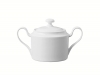 Lomonosov Porcelain Sugar Bowl Premium White 13.5 fl.oz/400 ml