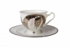 Aisedora Together Forever (2) 8.1 oz/240 ml Lomonosov Bone China Tea Set 