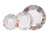 Lomonosov Porcelain Dinner Plate Set Easter 3 pieces