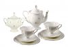 Lomonosov Porcelain Tea Set Service Natasha Eyelets 20 pc