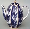 Lomonosov Imperial Porcelain 8-Cup Coffee Pot Winter Night 40 oz/1200 ml