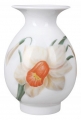 Flower Vase Birch Narcissus Lomonosov Imperial Porcelain