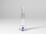 Imperial Porcelain Factory Glass Flower Vase Cobalt Net 