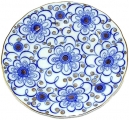 Lomonosov Imperial Porcelain Cake Dessert Plate Bindweed 7"/180 mm