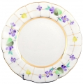 Lomonosov Imperial Porcelain Dessert Plate Forest Violets 5.9" /150 mm