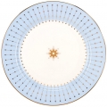 Lomonosov Imperial Porcelain Dinner Plate Azur Blue 7.9"/200 mm