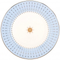 Lomonosov Imperial Porcelain Dinner Plate Azur Blue 7.9"/200 mm