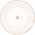 Lomonosov Imperial Porcelain Dinner Plate Azur Golden 7.9"/200 mm