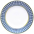 Lomonosov Imperial Porcelain Flat Dinner Plate Cobalt Cell 10.6 "/270 mm