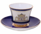 Lomonosov Imperial Porcelain Tea Set Cup and Saucer Classic of Petersburg #1