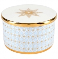 Lomonosov Porcelain Treasure Jewelry Box Azur
