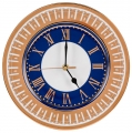 Lomonosov Porcelain Wall Clock Moscow Stars