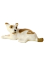 Mongrel Dog Lomonosov Porcelain Figurine