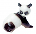 Panda Baby Lomonosov Imperial Porcelain Figurine
