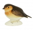 Robin Bird Small Lomonosov Imperial Porcelain Figurine