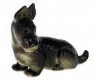 Scottish Terrier Dog Lomonosov Porcelain Figurine