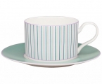 Lomonosov Imperial Porcelain Tea Set Cup and Saucer Tea Symphony 9.1oz/270 ml