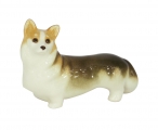 Welsh Corgi Dog Lomonosov Porcelain Figurine