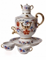 Lomonosov Imperial Porcelain Wine Decanter Set Samovar 30.4 oz/900 ml