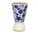 Lomonosov Porcelain Porcelain Napkin Holder Youth Blue Bells