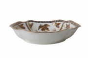 Lomonosov Imperial Porcelain Cake Сookie Biscuit Pastry Dish Natasha Fantastic Butterflies